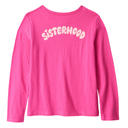 Blusa de manga larga para niña Sisterhood