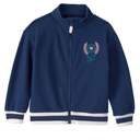 Abrigo deportiva con zipper para niña