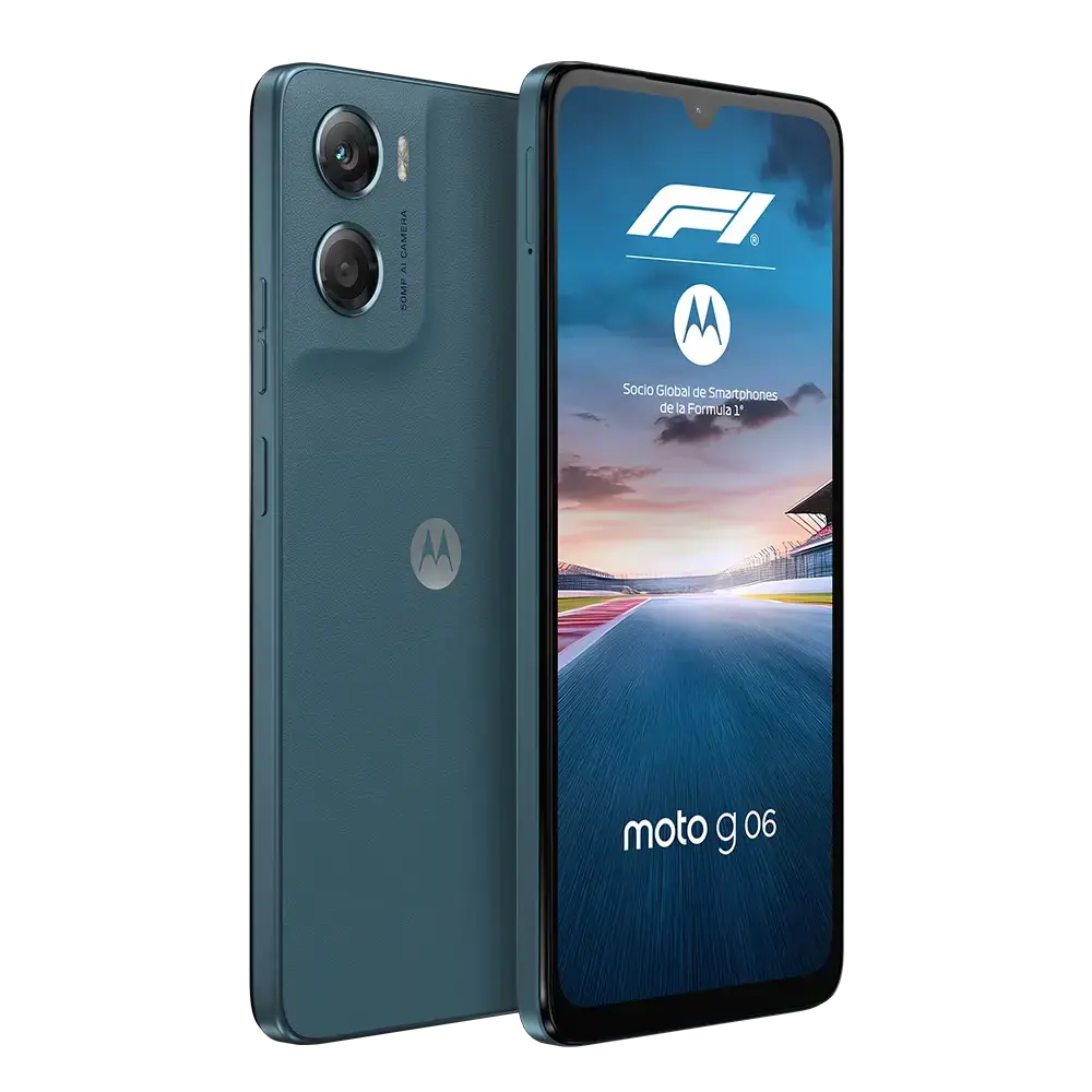 Celular Motorola Moto G06 LTE 64GB 4GB-RAM Azul