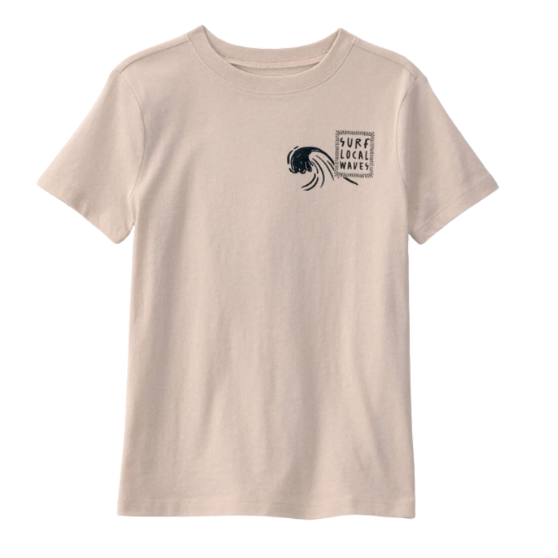 Camiseta con diseño de pulpo surf para niño