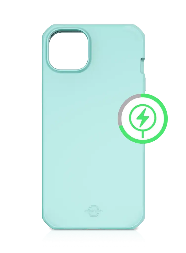 Estuche Itskins Hybrid_R // Silk iPhone 14/iPhone 13 Celeste AP4N-HMASI-LBLU