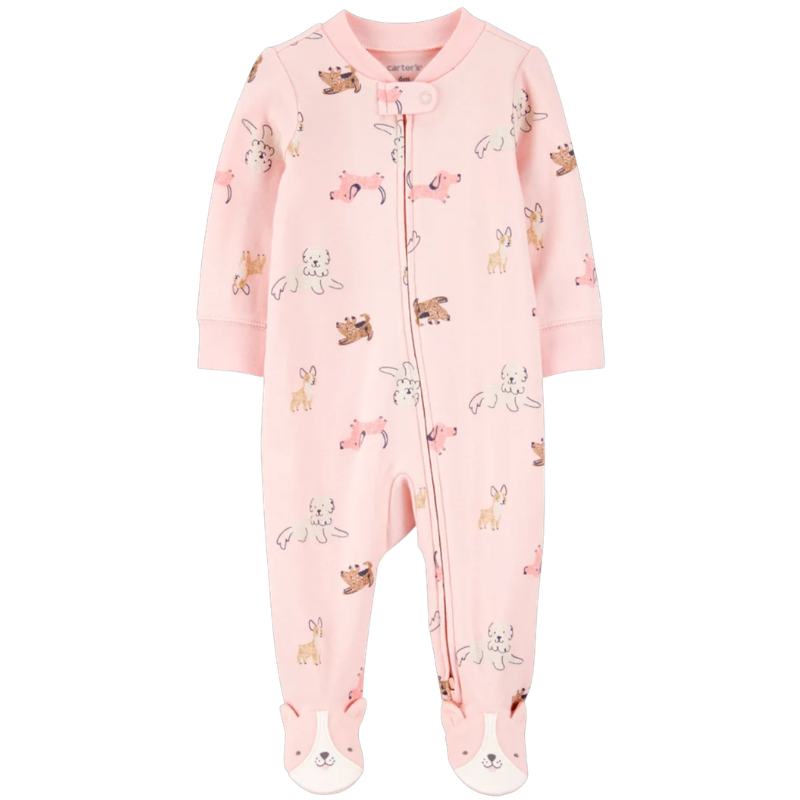 Pijama de 1 pieza con estampado espacial para bebito