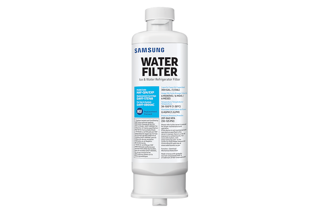 Filtro de agua para refrigeradoras Samsung Home Appliances HAF-QIN/EXP