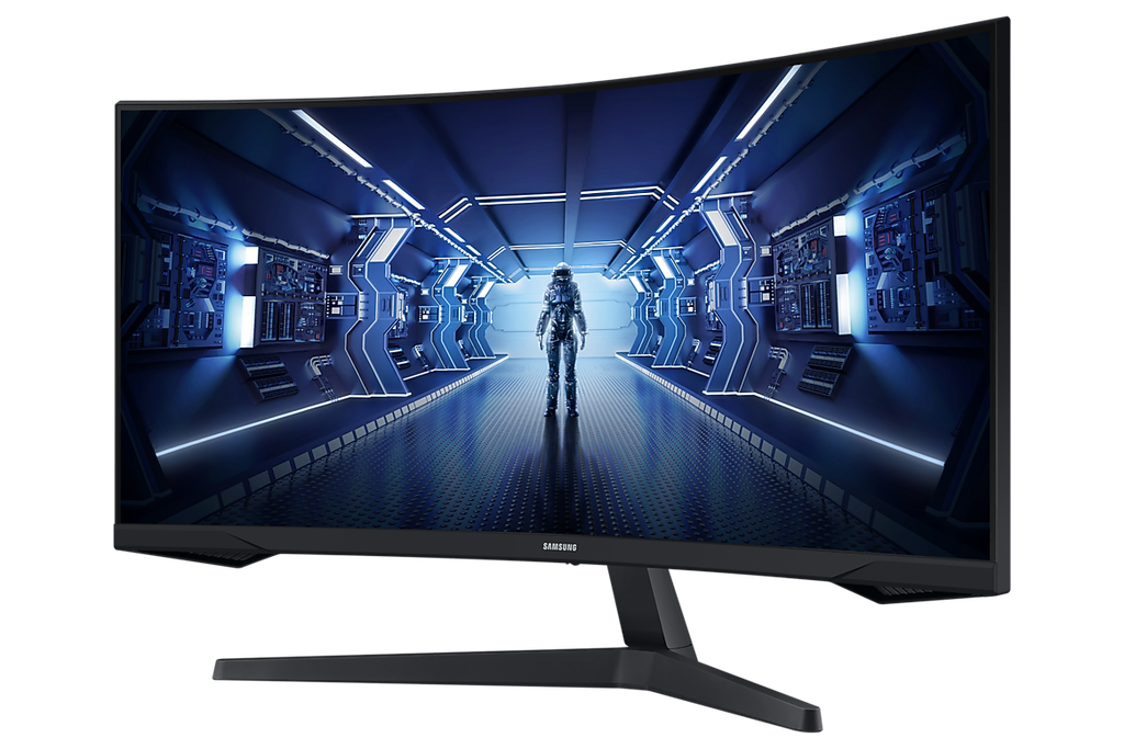 Monitor Samsung 34" Odyssey G5 WQHD 165Hz Curved Gaming LC34G55TWWNXZA