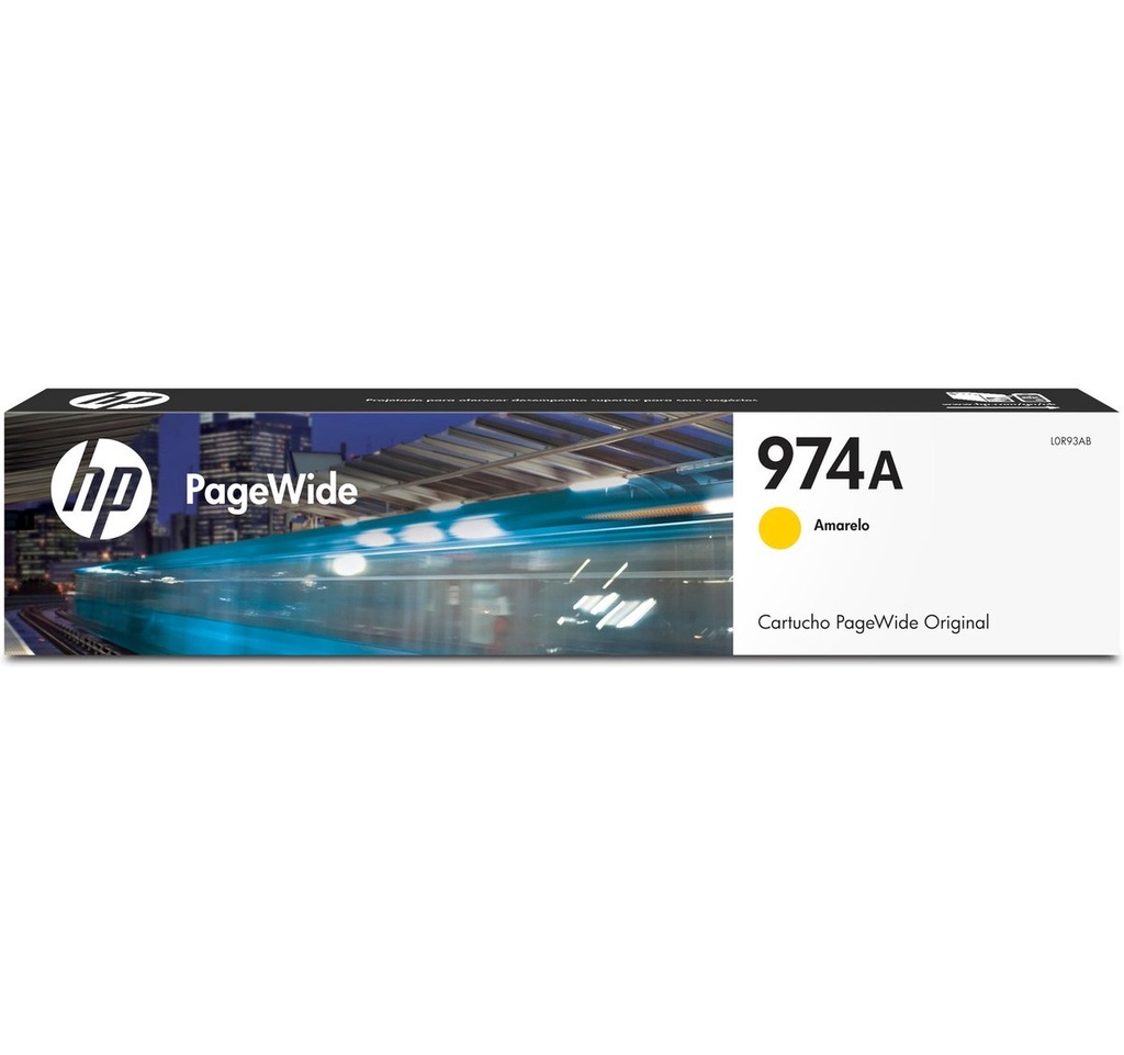 Cartucho de Tinta Amarillo HP 974A PageWide L0R93AL