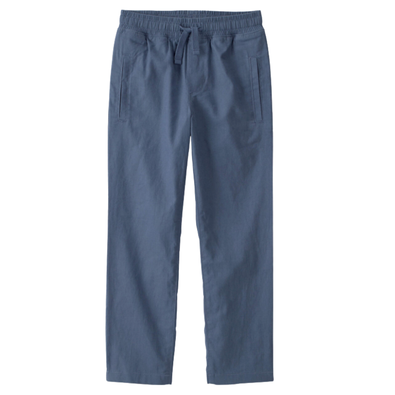 Pantalón azul con cintura elástica