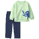 Conjunto de Bebito 2 Piezas – Monstruito 💚