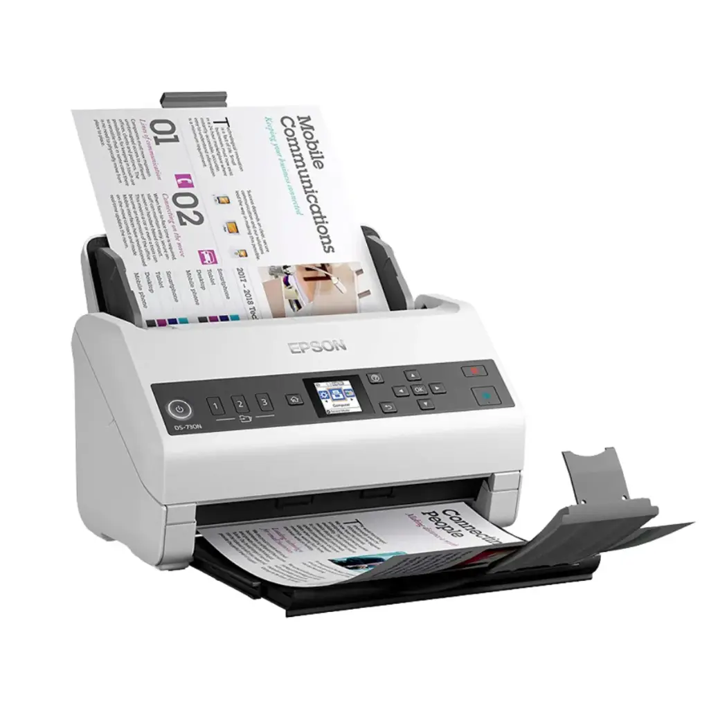 Epson escaner de documentos a color y en red DS-730N - B11B259201