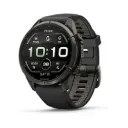 SmartWatch Garmin Fenix 9 Pro 43mm Carbon Gray DLC Titanium with Black/Pebble Gray Silicone Band 010-04335-15