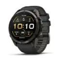 SmartWatch Garmin Fenix 9 Pro 51mm Carbon Gray DLC Titanium with Black/Pebble Gray Silicone Band 010-04337-15