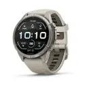 SmartWatch Garmin Fenix 9 Pro inReach 43mm Titanium with Fog Gray/Dark Sandstone Silicone Band 010-04335-80