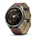 SmartWatch Garmin Fenix 9 Pro inReach 47mm Titanium with Walnut Leather Band 010-04336-40
