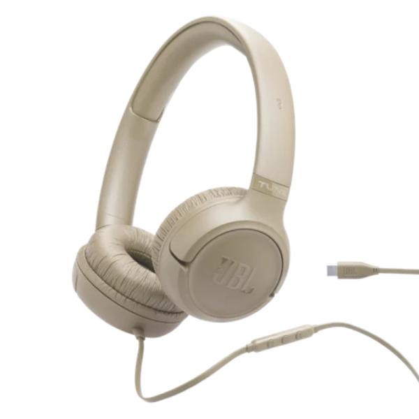 HEADSET	JBL TUNE 530C ALAMBRICO USB-C JBLT530CBEGAM