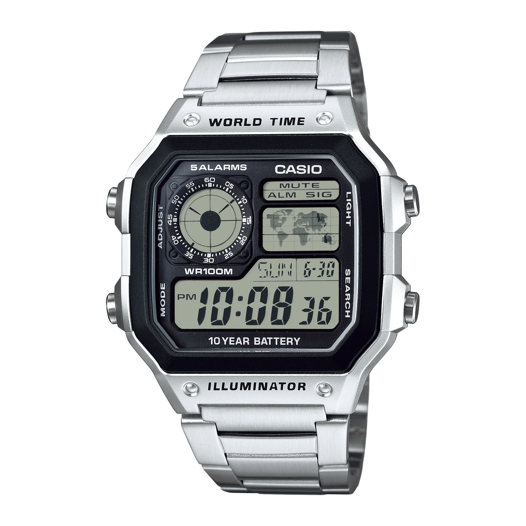 Reloj Casio Digital AE-1200WHD-1AV