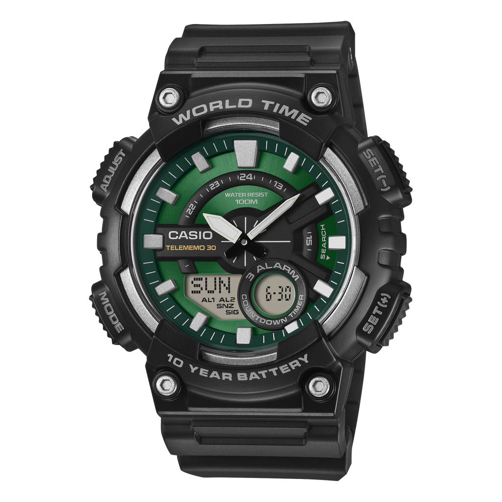 Reloj Casio Análogo-Digital AEQ-110W-3A2V