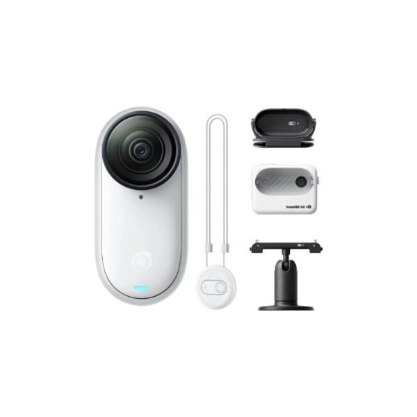 Cámara de acción Insta360 GO 3S 128GB, edición estándar, Blanco