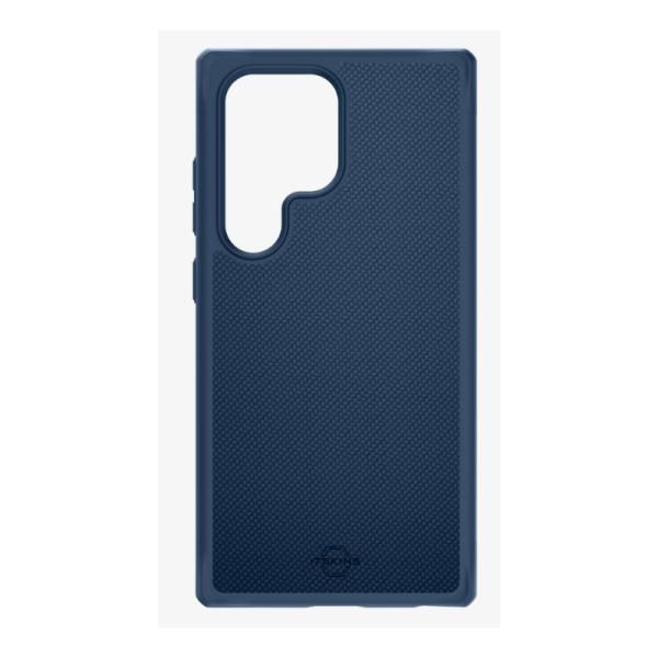 Funda ITSKINS Ballistic Nylon para Samsung Galaxy S24 Ultra, compatible MagSafe, Azul oscuro