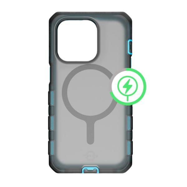 Funda ITSKINS Vault R Frost para iPhone 14 / 13 con MagSafe, Negro