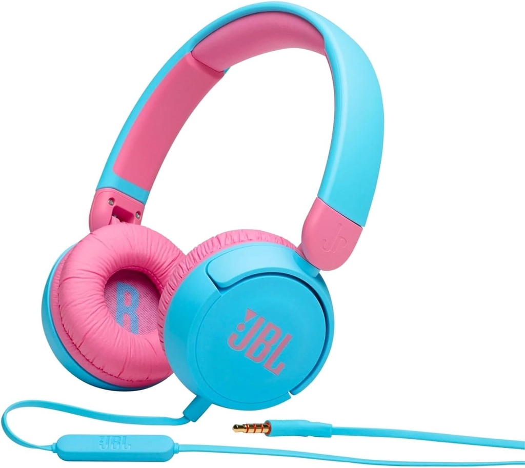 Headset JBL para Niños JR310 Azul con Rosa JBLJR310BLUAM