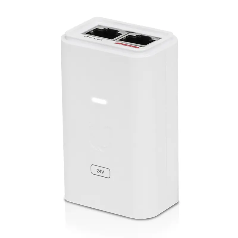 Ubiquiti Networks - Inyector de corriente - CA 100-240 V POE-24-7W-G-WH
