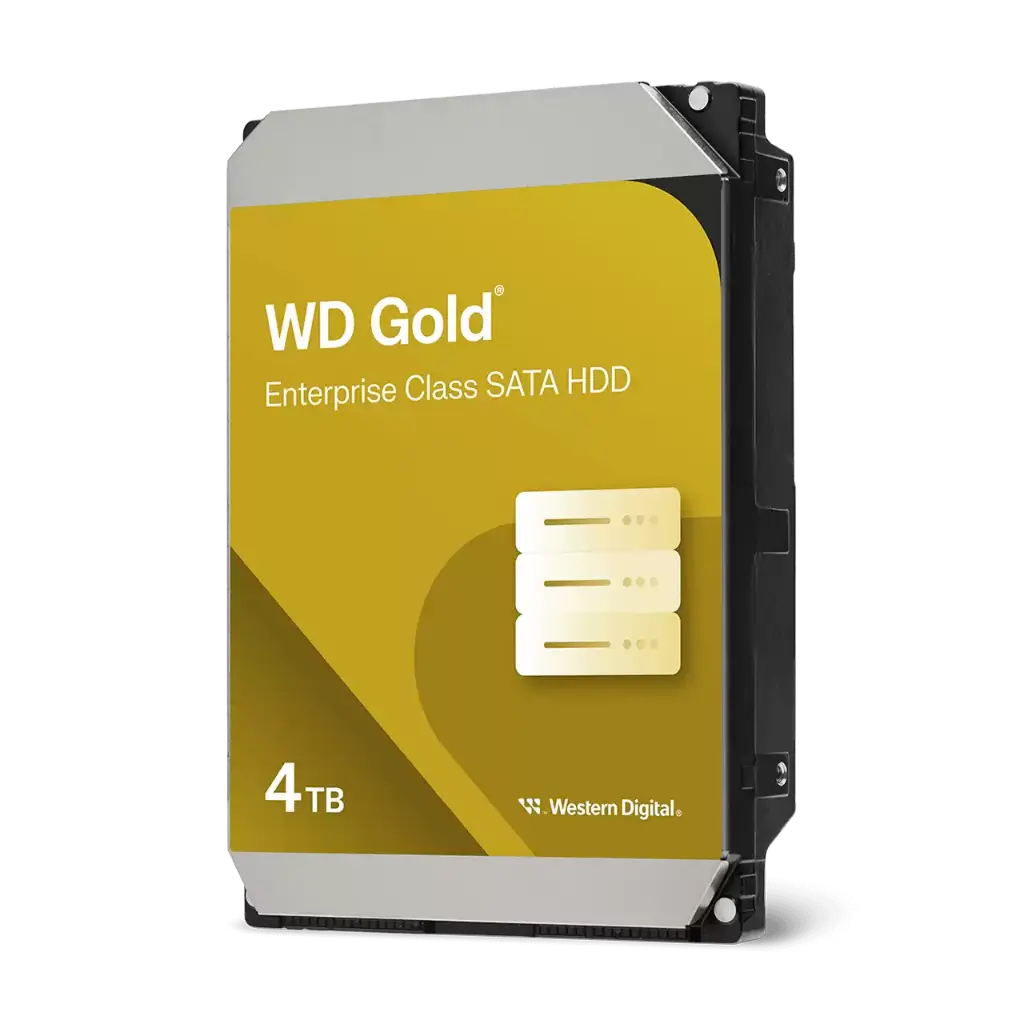 Disco Duro Interno Empresarial Western Digital WD Gold 8TB Sata HDD 3.5″ SATA WD8004FRYZ-01VAEB0