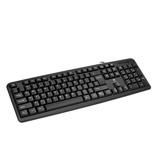 Teclado XTech USB Español Negro XTK-092S