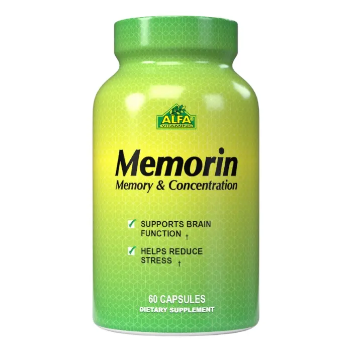 Suplemento Dietético Alfa Vitamins Memorin 60 Cápsulas 04-A
