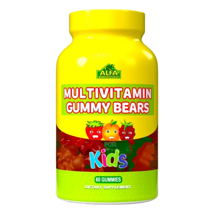 Suplemento Multivitamínico Alfa Vitamins Gummy Bears Kids 100 Gomitas 387-A