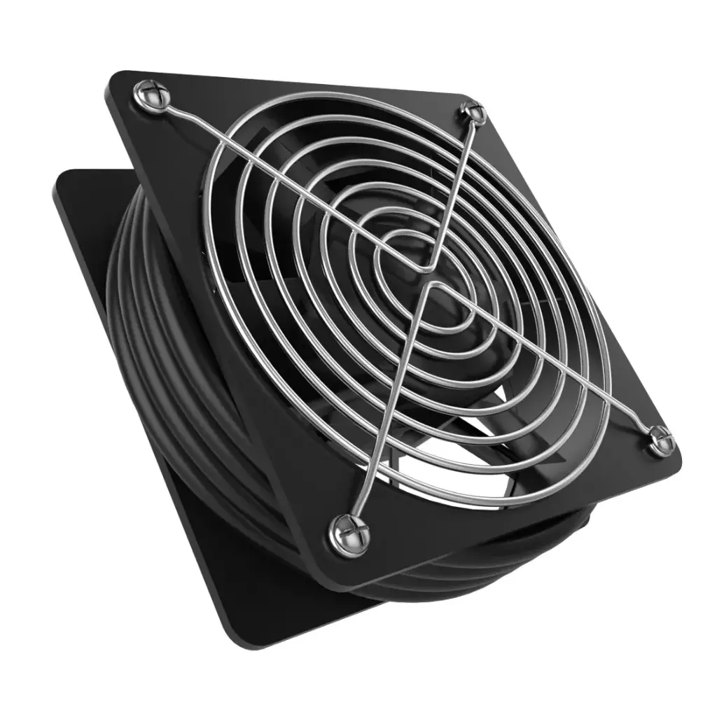 Unidad de ventilación Nexxt Solutions Infrastructure 110/220V para Montaje en Gabinete de Pared Negro NPF-12WMB