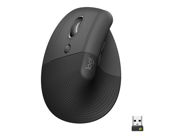 Mouse Inalámbrico Logitech Lift Left Vertical Ergonómico Negro 910-006474
