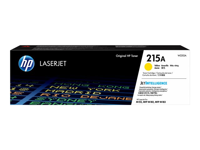 Cartucho de Tóner Amarillo HP LaserJet 215A W2312A