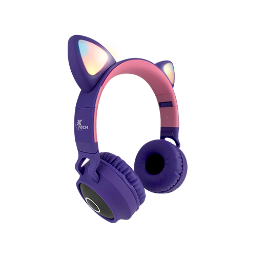 Headset XTech Hera Inalámbrico Morado XTH-650