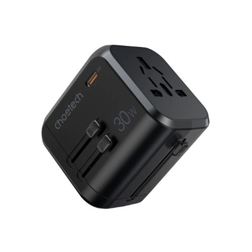 Adaptador de Corriente Universal Choetech 30W Negro PD5008