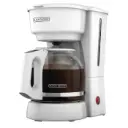 Cafetera Black & Decker 12 Tazas Con Filtro Permanente-Blanco