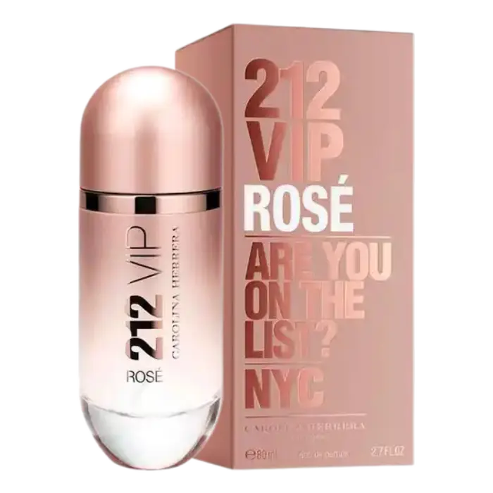 Perfume Carolina Herrera 212 VIP Rose EDP 80ml Mujer