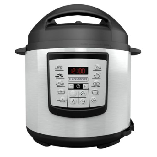 Olla Multiusos Black & Decker Digital 3 Tazas Crudas PR100SD