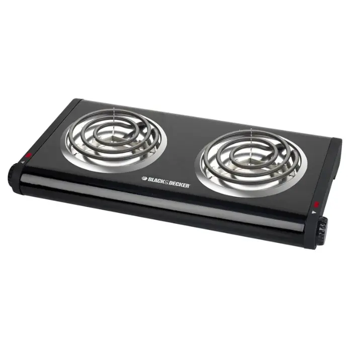 Hornilla Black & Decker Eléctrica Doble DB1002B