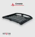 Canasta Porta Equipaje Status 5755 120cm Aluminio Negra RR1355N-XS