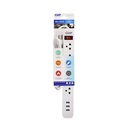 Regleta Protector De Voltaje CDP 1500W 5 Outlet RU-SS5
