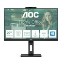 MONITOR 27" AOC Q27P3W FHD 2560 x 1440 75HZ 4MS DP USB BLACK