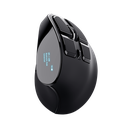Trust mouse ergonomico inalambrico recargable color negro - 23731