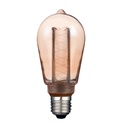 BOMBILLO LED TIPO FILAMENTO 3W 2000K E27