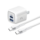 ARGOM CARGADOR RAPIDO DE PARED ARG-AC-0155WT