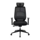 Silla Ergonómica THUNDERX3 YAMA LITE-MESH MALLA TEGC-3103101.11 NEGRO