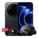 Combo Celular Xiaomi 17 Ultra 5G 512GB 16GB-RAM Negro 73174 + Aspiradora Inteligente Xiaomi Robot Vacuum S20 US 5000Pa Negra 57094 + Kit Fotográfico Pro Xiaomi 17 Ultra Negro