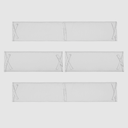 Bumper La Gotera Liso blanco-4D3 AD035B