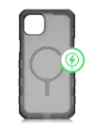 Estuche Itskins Vault_R // Frost iPhone 14/iPhone 13 Gris/Negro AP4N-VAMFR-GYBK
