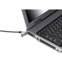 Targus candado con llave en T para computadora portatil y seguridad de escritorio-ASP48USX