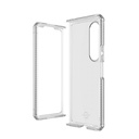 Funda ITSKINS Hybrid R Clear para Samsung Galaxy Z Fold 4, Transparente
