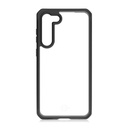 Funda ITSKINS Hybrid R Solid para Samsung Galaxy S23 Plus, Negro y transparente